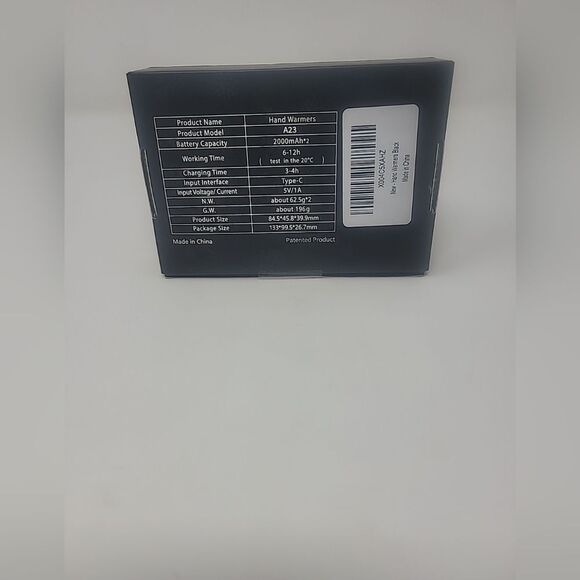 Hand Warmers Rechargeable, 7000mAh Electric Hand Warmers Up to 18Hrs 1 Pack - Picture 5 of 7